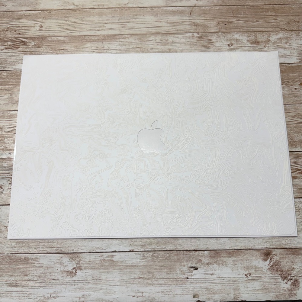 2 sets Dbrand Apple 16" MacBook Pro Skin Laptop Decal Triple White Holographic.